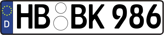HB-BK986