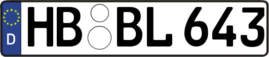 HB-BL643