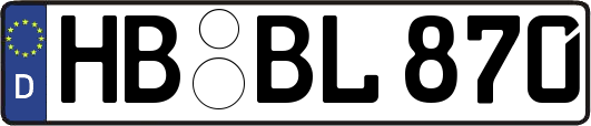 HB-BL870