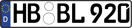 HB-BL920