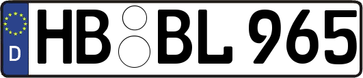 HB-BL965