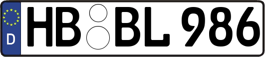 HB-BL986