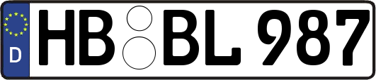 HB-BL987