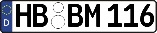 HB-BM116