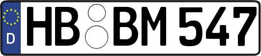 HB-BM547