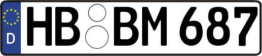 HB-BM687