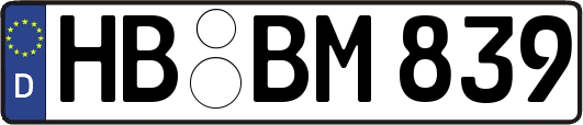 HB-BM839