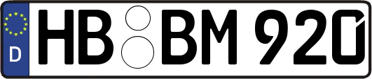 HB-BM920