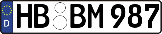 HB-BM987
