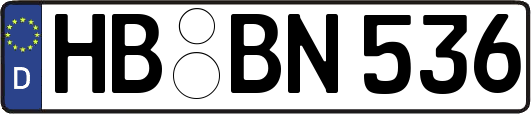 HB-BN536