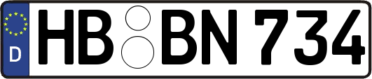 HB-BN734