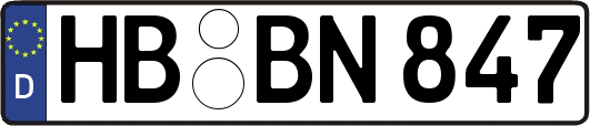 HB-BN847