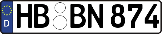 HB-BN874