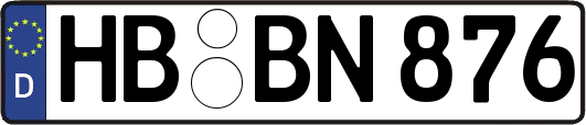 HB-BN876