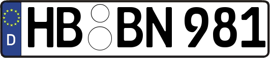 HB-BN981