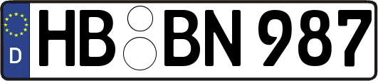 HB-BN987