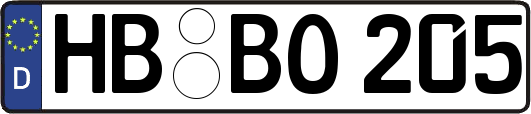 HB-BO205