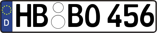 HB-BO456