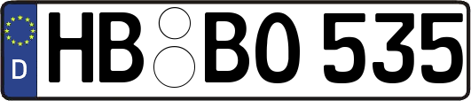 HB-BO535