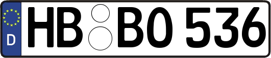 HB-BO536