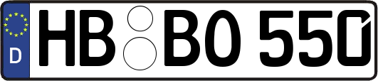HB-BO550