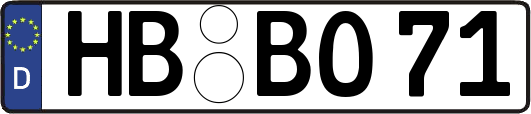 HB-BO71