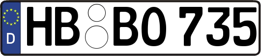 HB-BO735