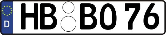 HB-BO76
