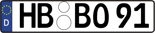 HB-BO91