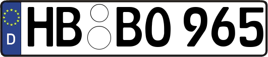 HB-BO965