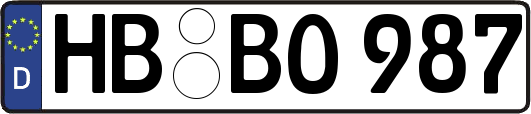 HB-BO987