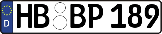 HB-BP189