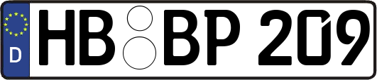 HB-BP209