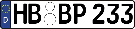 HB-BP233