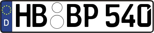 HB-BP540
