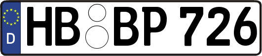 HB-BP726