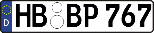 HB-BP767