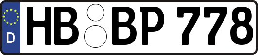 HB-BP778