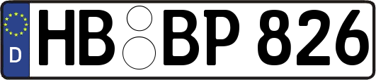 HB-BP826