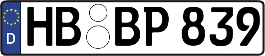 HB-BP839