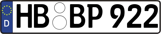 HB-BP922