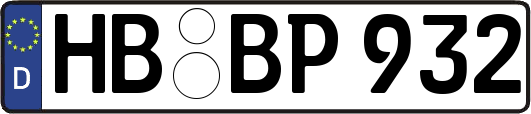 HB-BP932