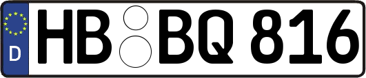 HB-BQ816