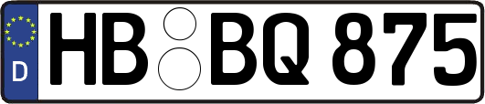 HB-BQ875