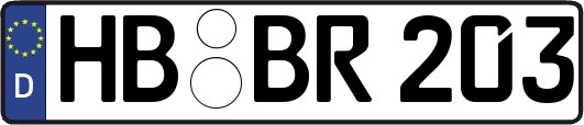 HB-BR203