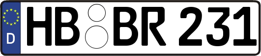 HB-BR231