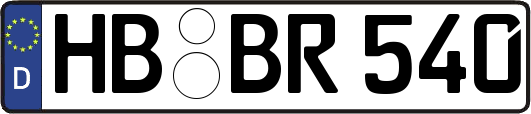 HB-BR540