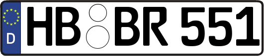 HB-BR551