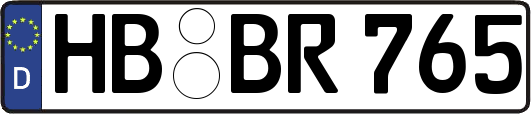 HB-BR765