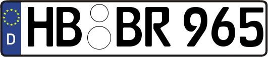 HB-BR965